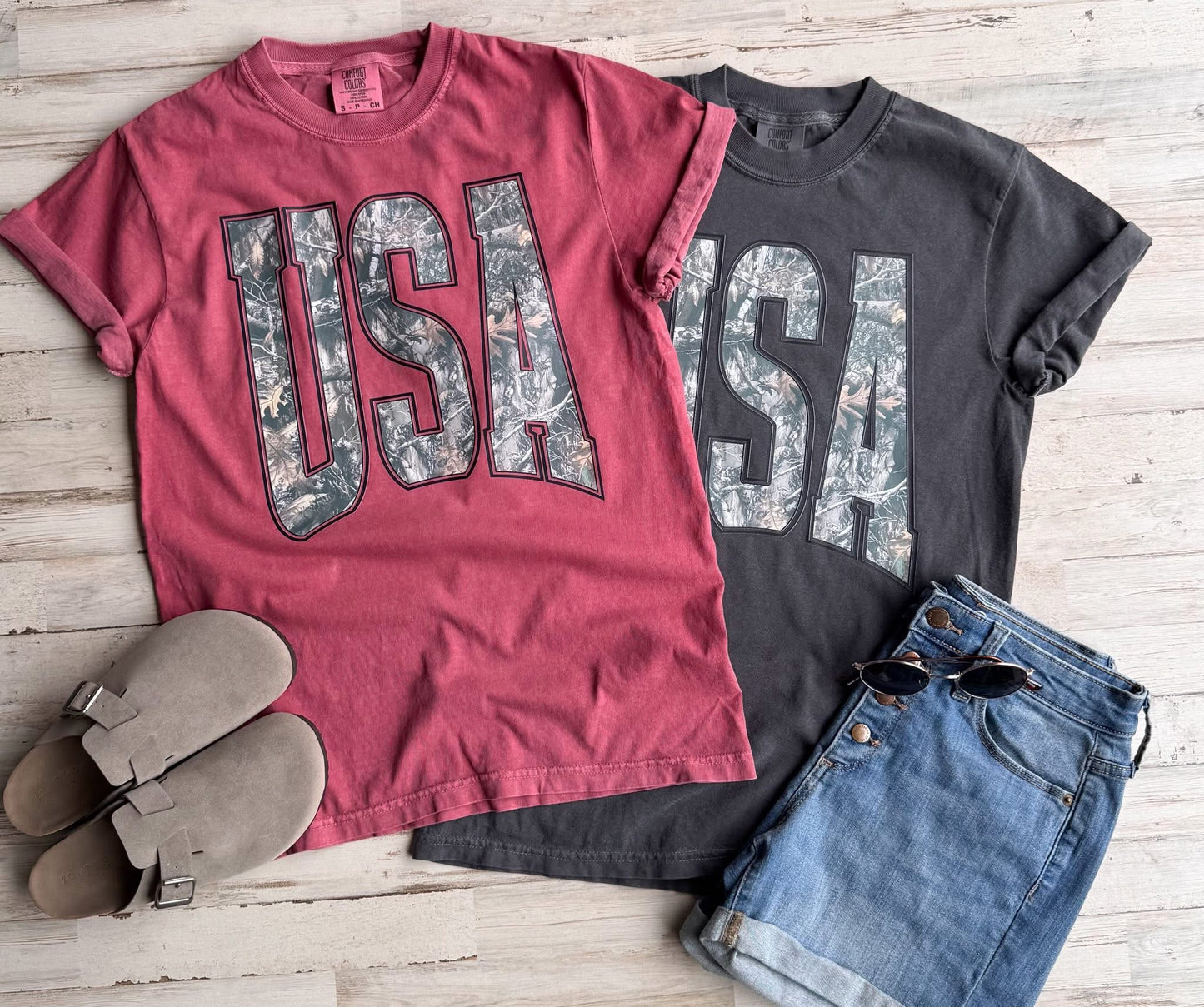 PREORDER: USA Camo Tee