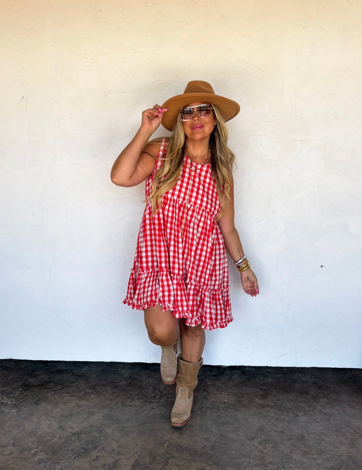 PREORDER: Sweet Gingham Dress // eta Sept