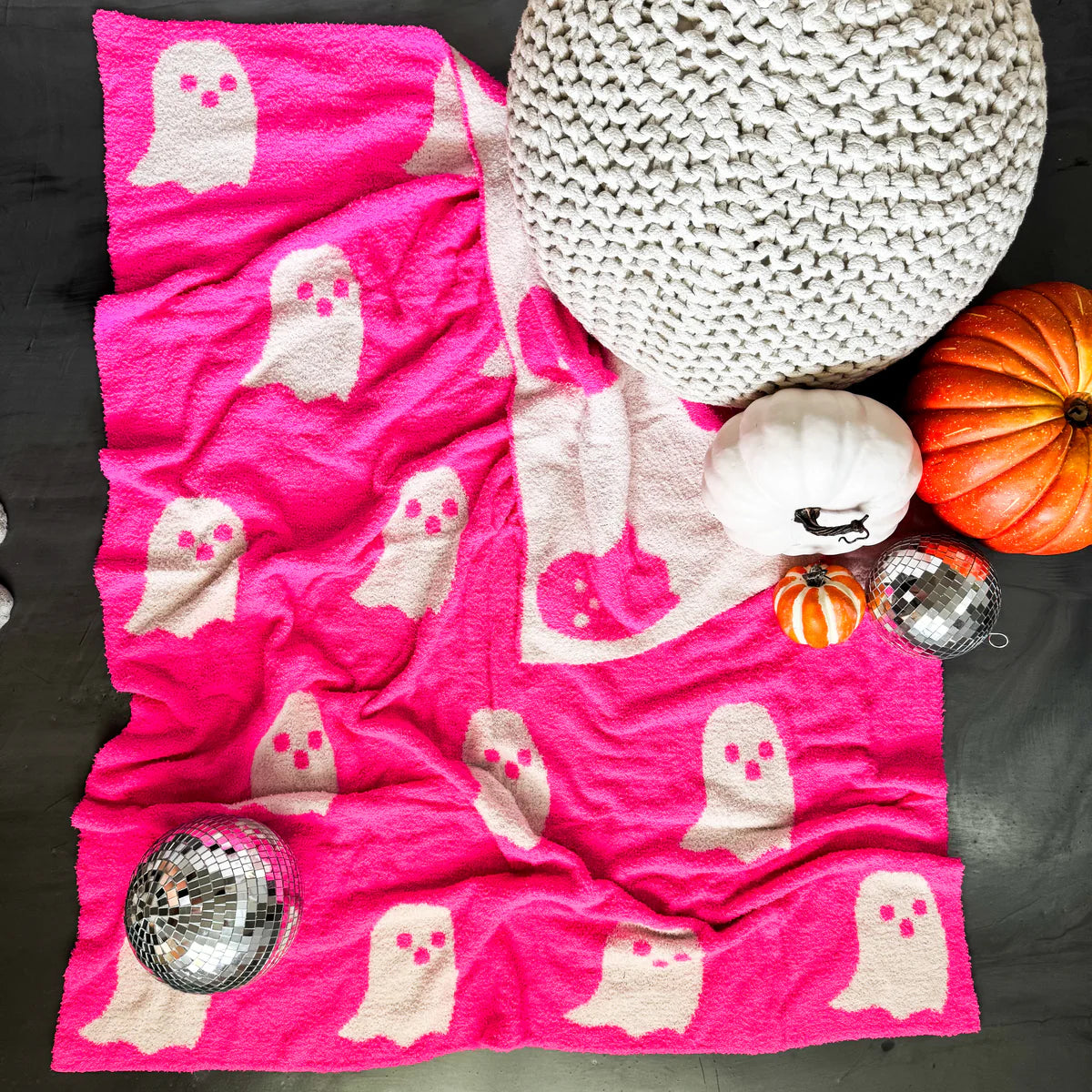 PREORDER: Big Ghost Reversible Blankets// eta 2-3 weeks