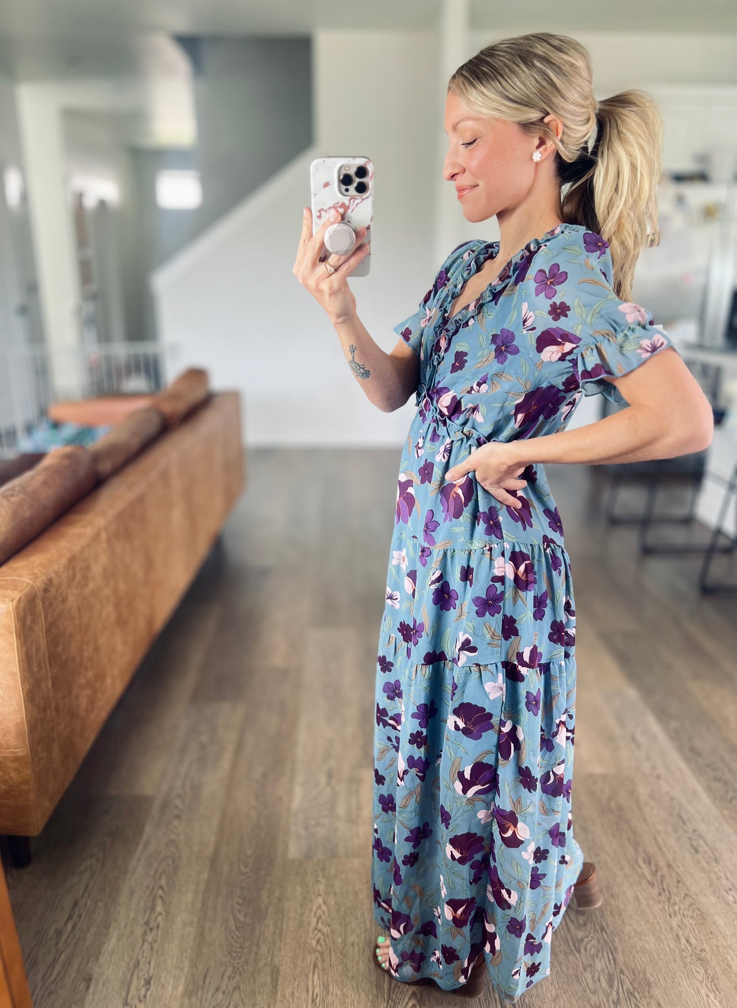 Hydrangea Dreams Maxi Dress