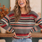 Keeping Busy Ribbed Long Sleeve Top