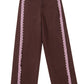 Coffee Lace Trim Casual Full-Length Regular Fit Jeans — image 18