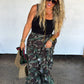 PREORDER: HIDDEN GEM CAMO MAXI SKIRT // eta November