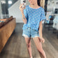 Pink Pop Polka Dot Top