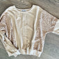 Larson Crochet Knit Pullover