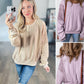 Larson Crochet Knit Pullover