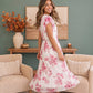 Daytime Romance Floral Midi Dress