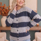Cuddle Up Button Fuzzy Cardigan
