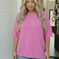 Pretty in Pink Knit Top