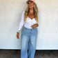 PREORDER: // OFF THE GRID STUDDED JEANS-Distressed and Classic // eta November