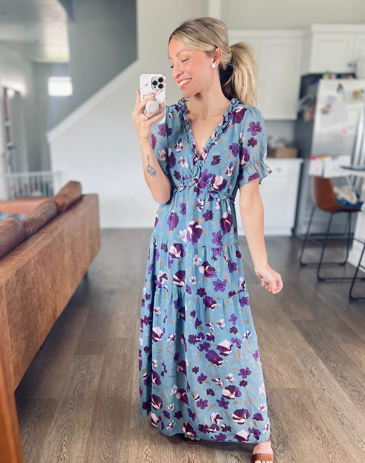 Hydrangea Dreams Maxi Dress