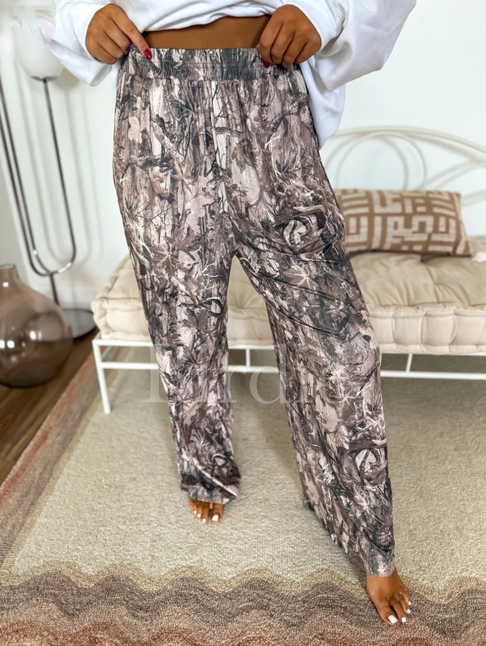 PREORDER: Dark Camo Stretchy Lounge Pants Preorder // eta 3-4 weeks