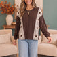 Darling Daisies Long Sleeve in Brown