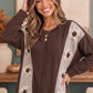 Darling Daisies Long Sleeve in Brown