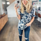 Classic Camo Tee in Blues