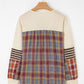 Mabel Plaid Henley