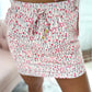PREORDER: Spring Flowers Active Skort // eta 3-4 weeks