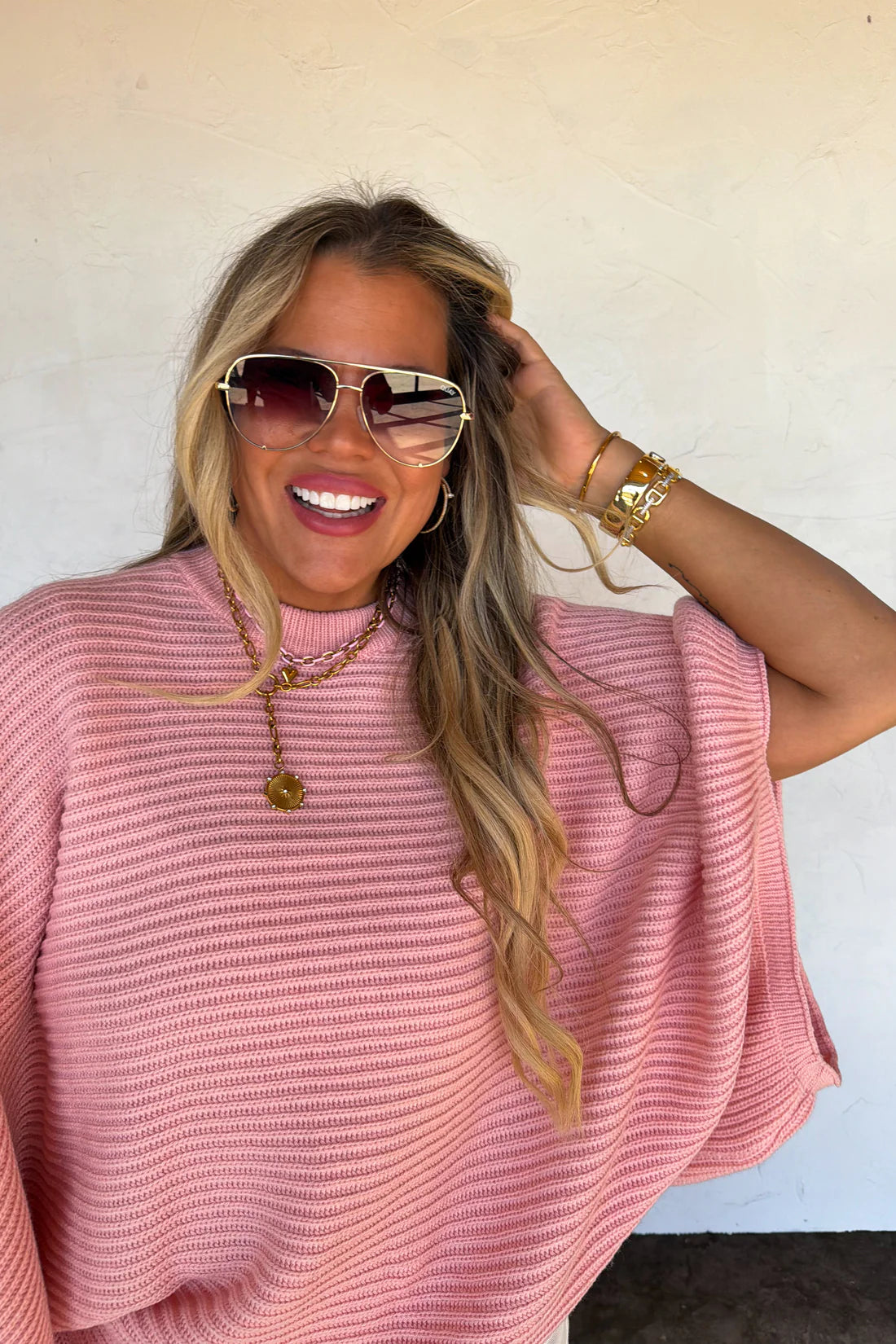 Mal Knit Poncho