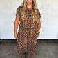 PREORDER: Cheetah Kelsey Pant Set // eta September