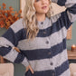 Cuddle Up Button Fuzzy Cardigan