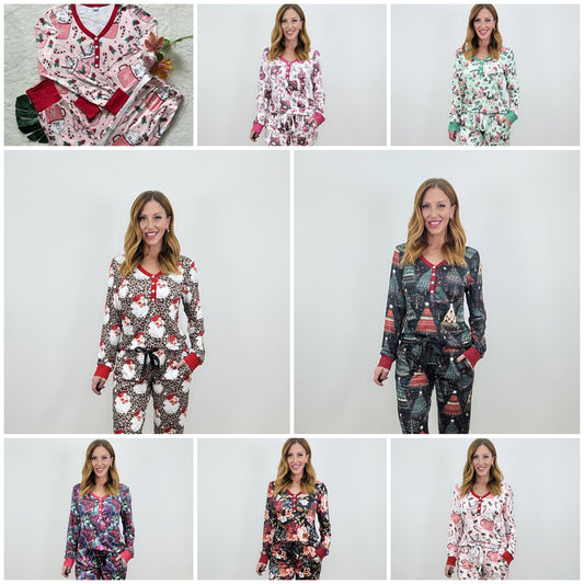 PREORDER: Christmas LS Jogger PJ Set | Closes Sat 10/24 5 PM