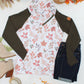 Classic Zoey ZipCowl Sweatshirt - Autumn Leaves and Olive