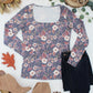 Alyssa Long Sleeve Top - Blushwood Floral