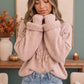 Fringe Forward Cozy Knit Sweater
