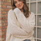 Coastal Breeze Open Knit Sweater