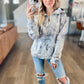 Storm Grey Camo 1/4 Zip Hoodie