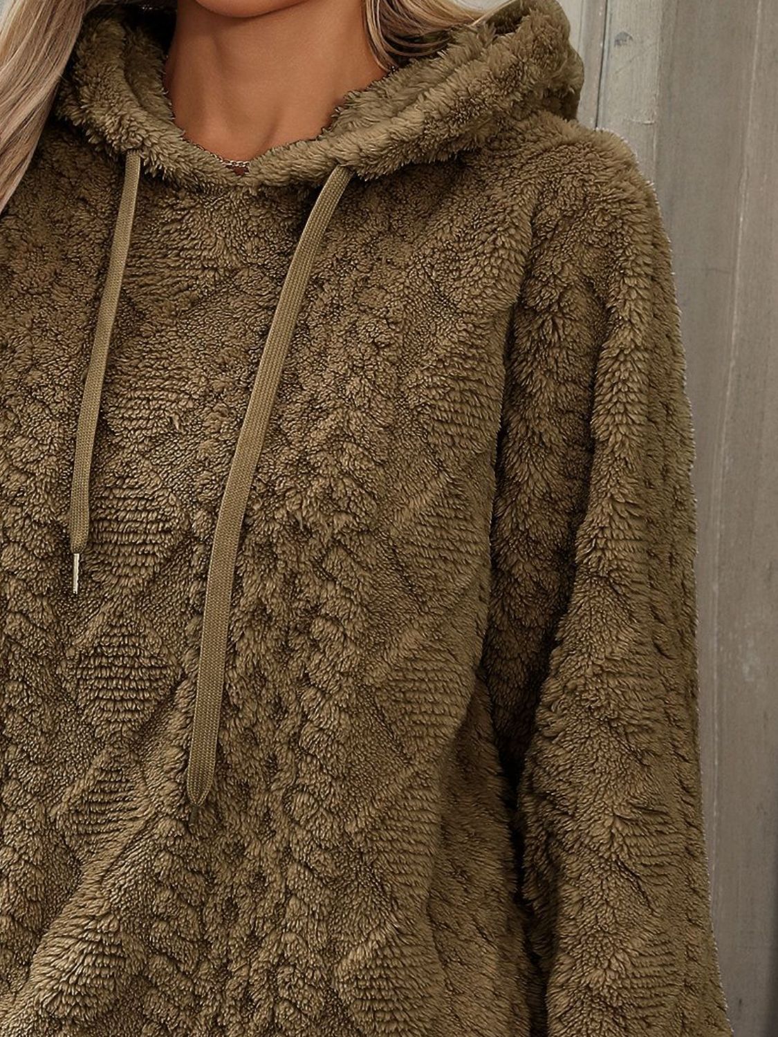 Warm Feelings Plush Hoodie