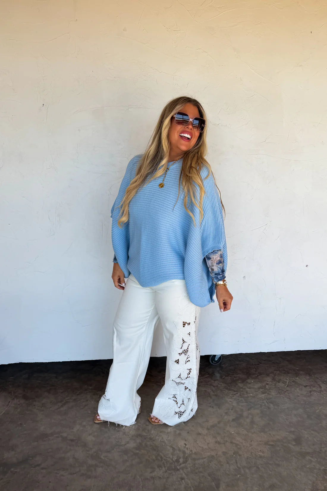 Mal Knit Poncho