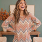 Chevron Dreams Long Sleeve Top