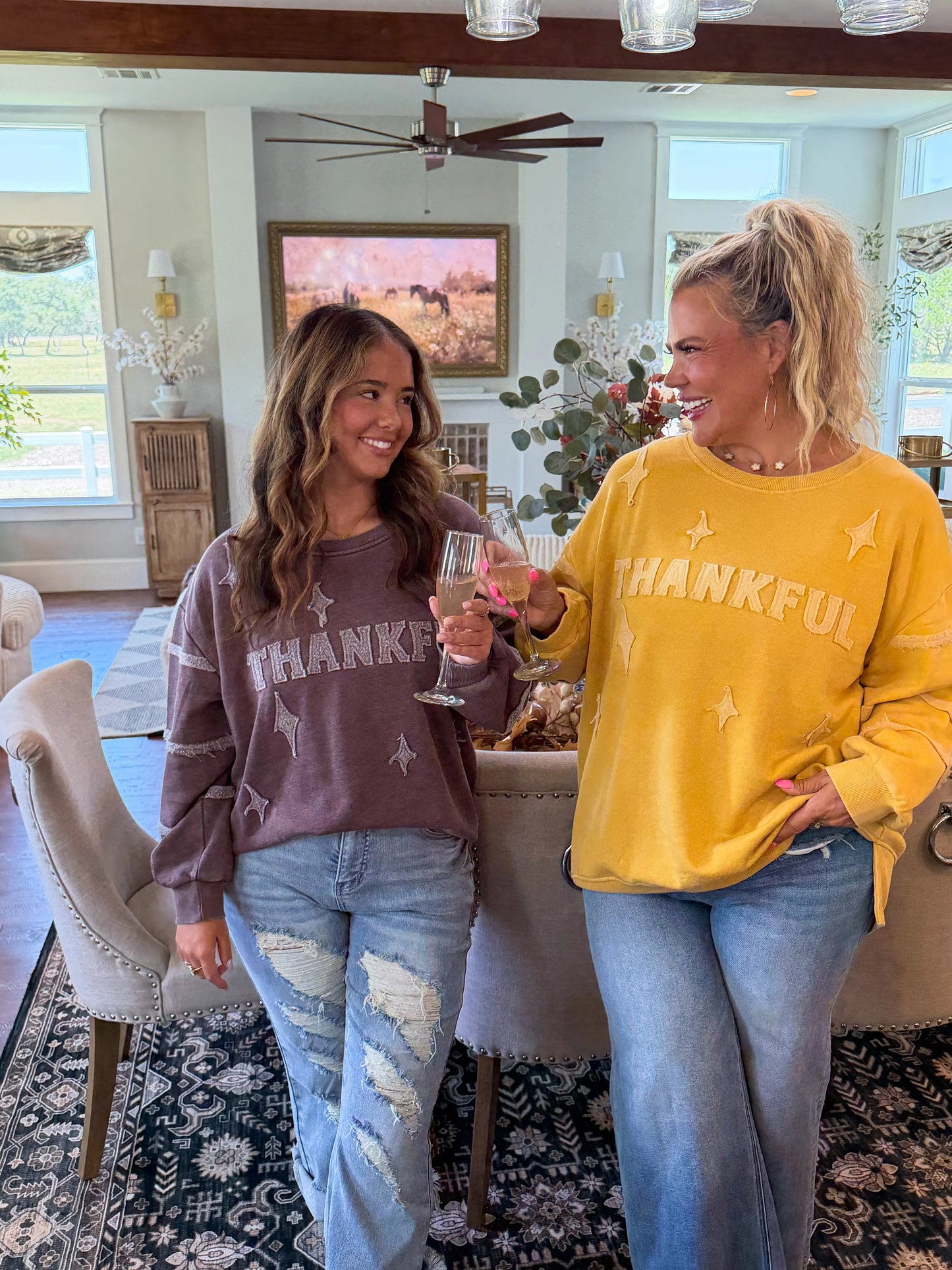 PREORDER:Thankful Classic Crew Pullover // eta October