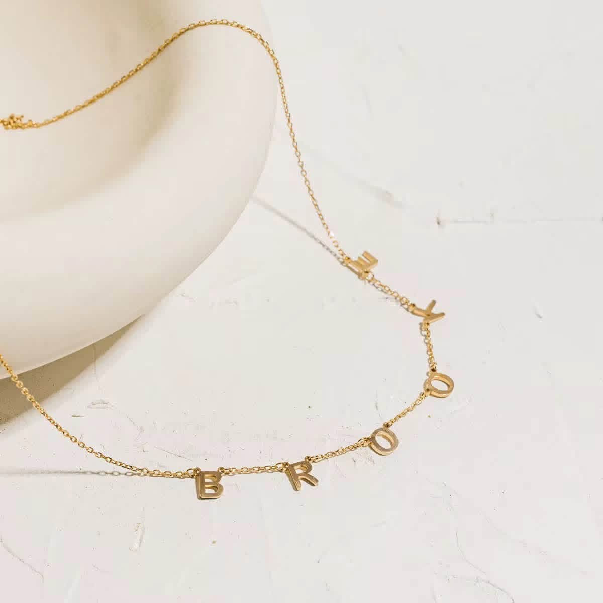 {custom} PREORDER // Word/Name Necklace // eta September