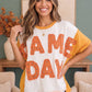 Game Day Glam Star Studded Graphic Tee