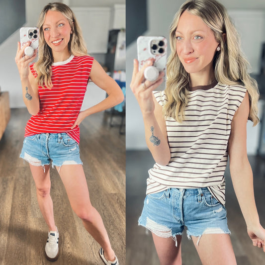 Boardwalk Stripe Tank