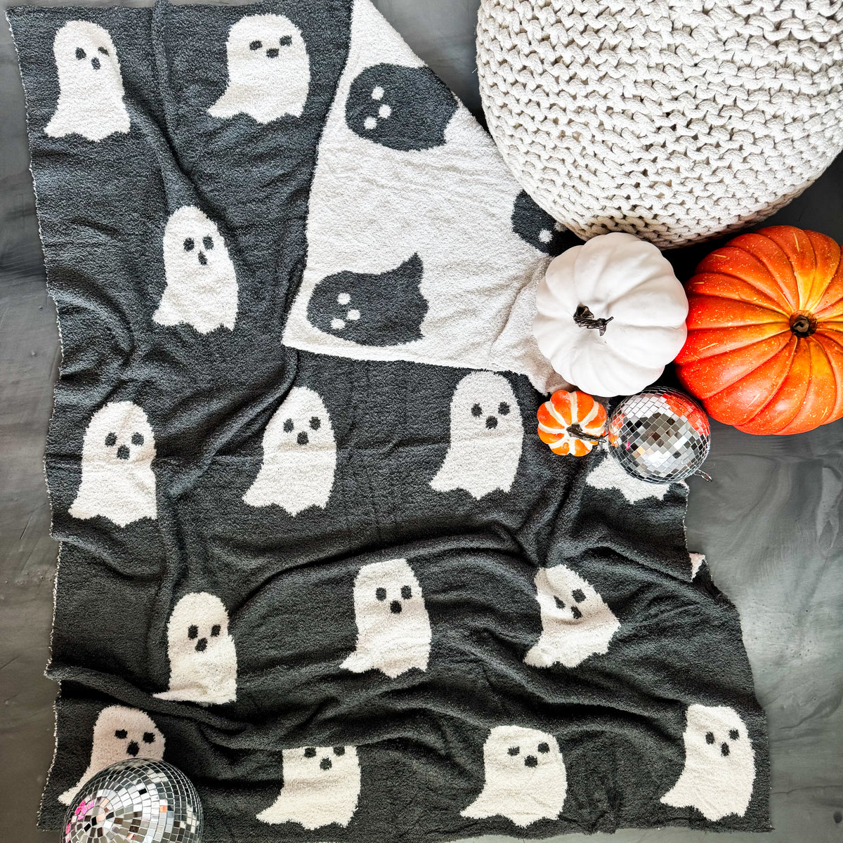 PREORDER: Big Ghost Reversible Blankets// eta 2-3 weeks