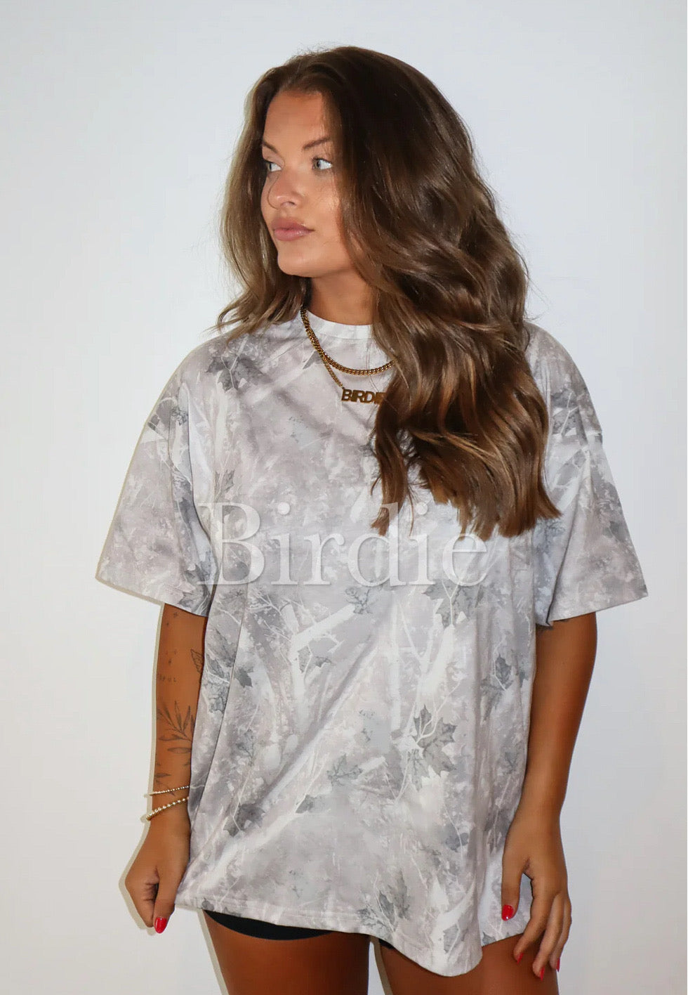 PREORDER: Grey Camo Oversized Tee // eta 3 weeks