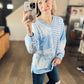 Coastal Calm Colorblock Top