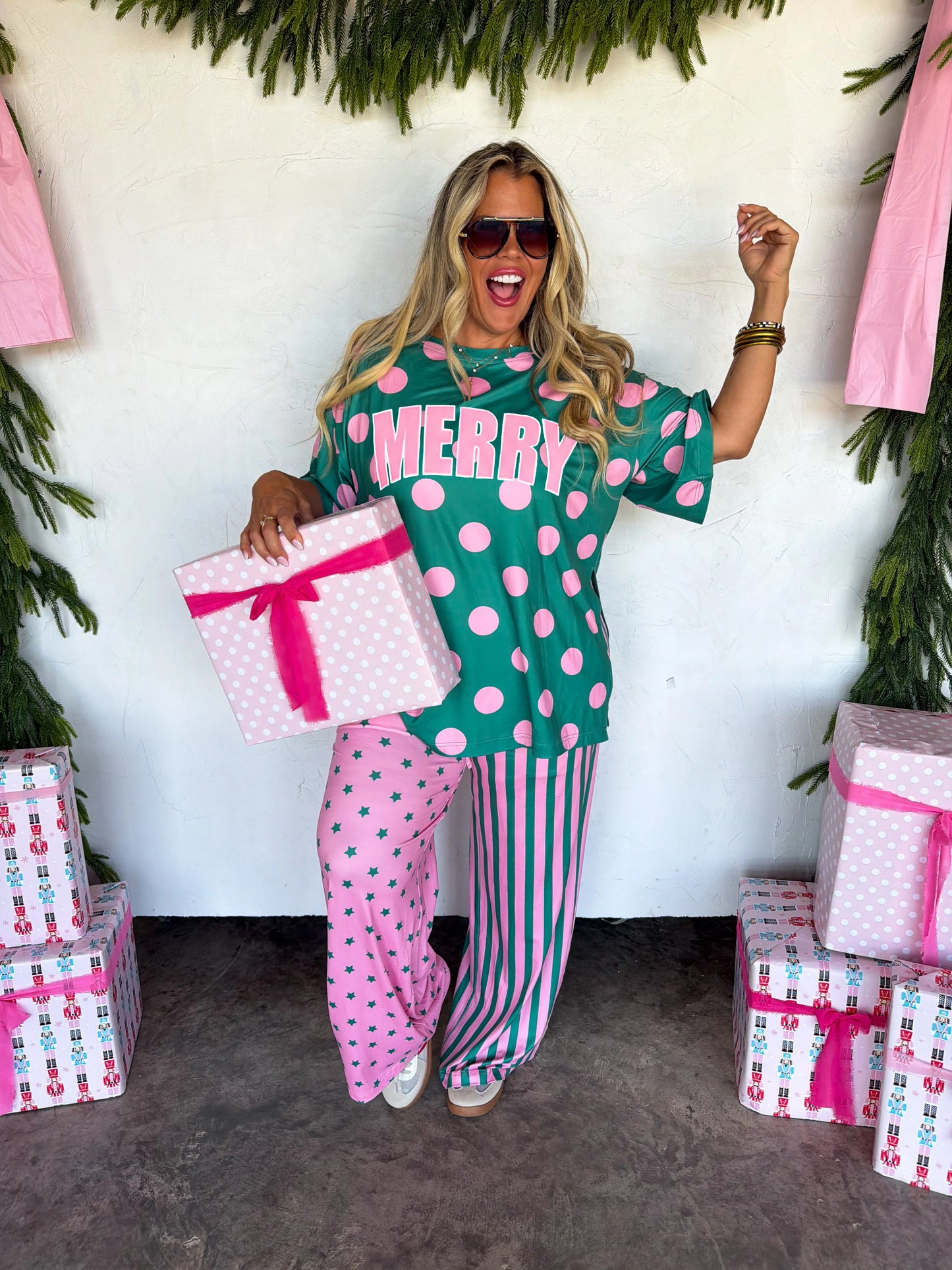 WKND DEAL//PREORDER: Merry Confetti Christmas Lounge Sets // ETA October - early November