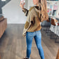 Kline Quilted Button Hoodie