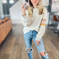 Vintage Varsity Pullover in Ash