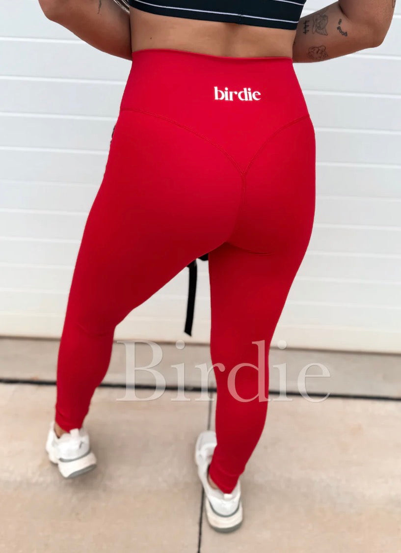 PREORDER: Melt Leggings in Red // eta 3-4 weeks