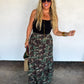 PREORDER: HIDDEN GEM CAMO MAXI SKIRT // eta November