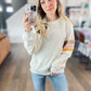 Vintage Varsity Pullover in Ash