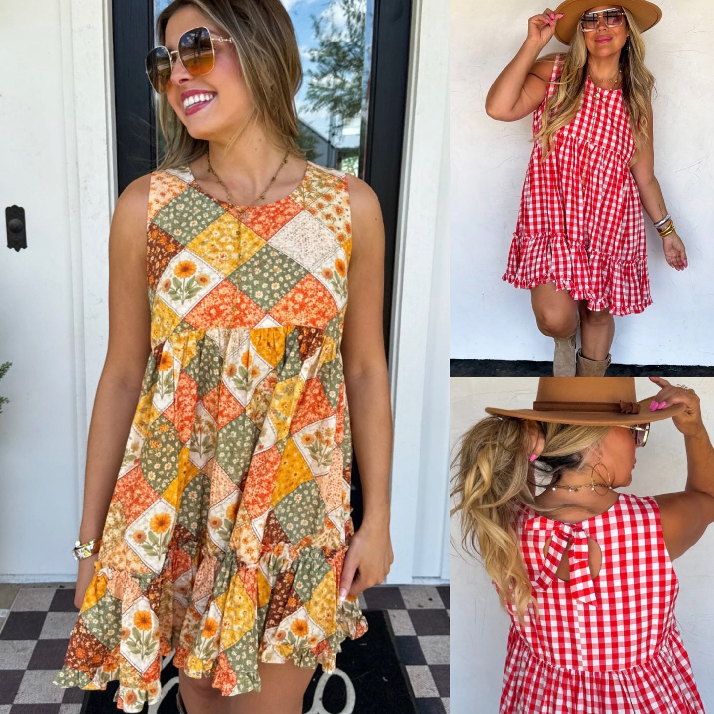PREORDER: Sweet Gingham Dress // eta Sept