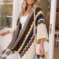 Chilly Nights Kimono Wrap with Tassel Tie