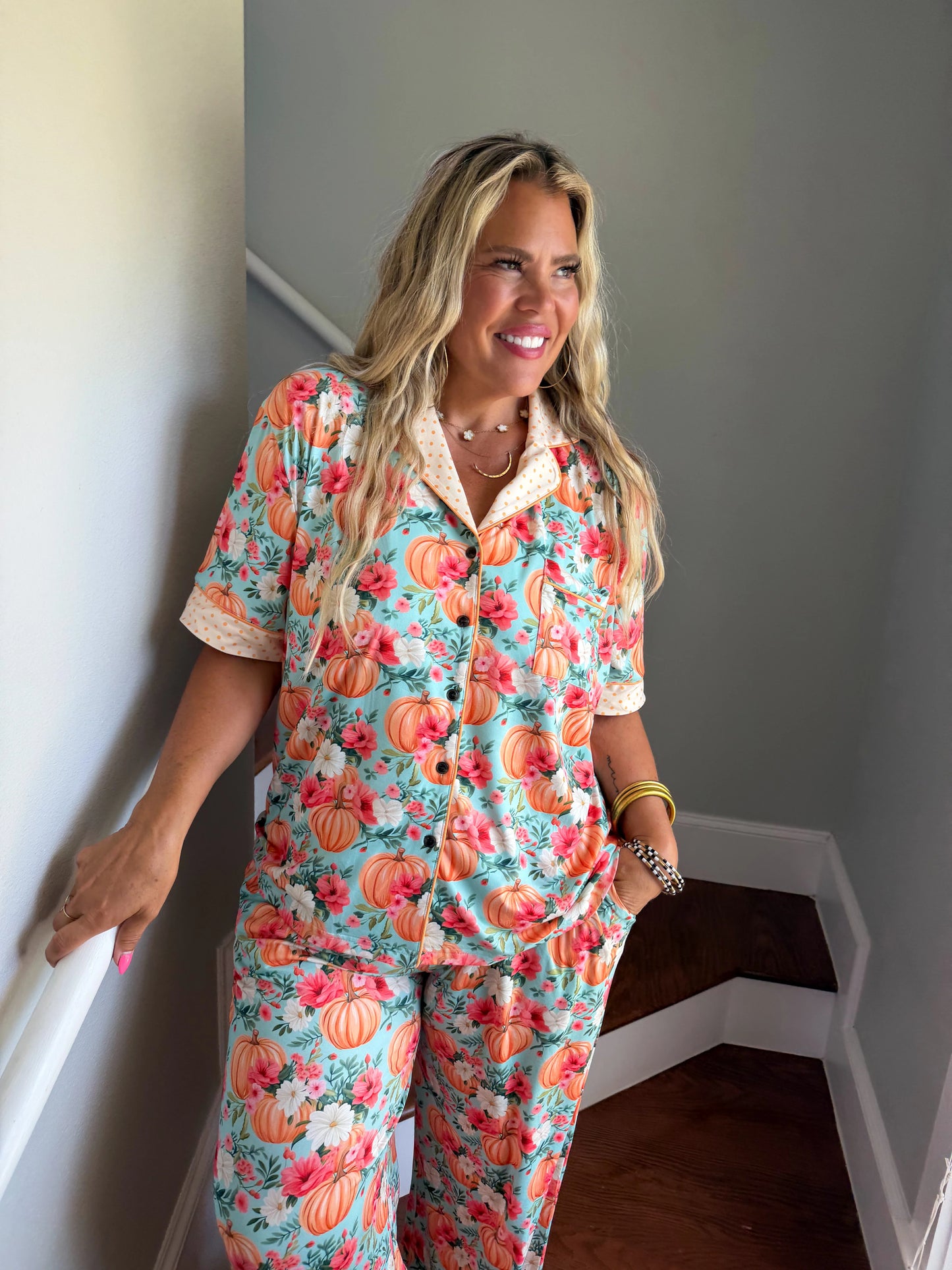 PREORDER: Home Gathering Luxe PJ Set // eta October