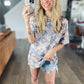 Washed Camo Boyfriend Tee
